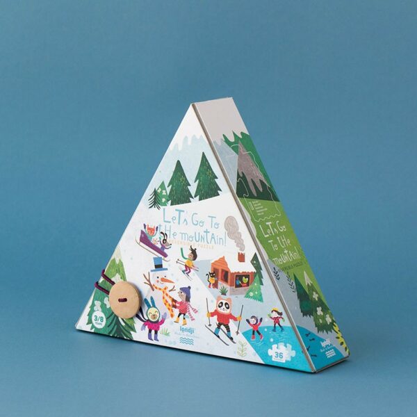 Puzzle réversible "A la montagne" 36 pièces – Image 3