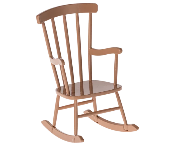 Rocking chair pour souris - Rose poudré – Image 2
