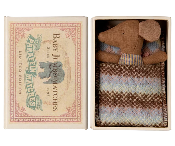 Bébé souris endormi - Rose – Image 2