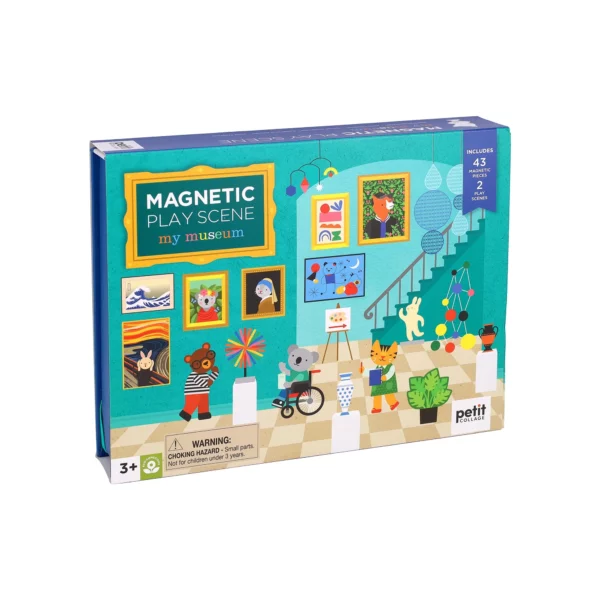 Jeu magnétique Mon petit musée