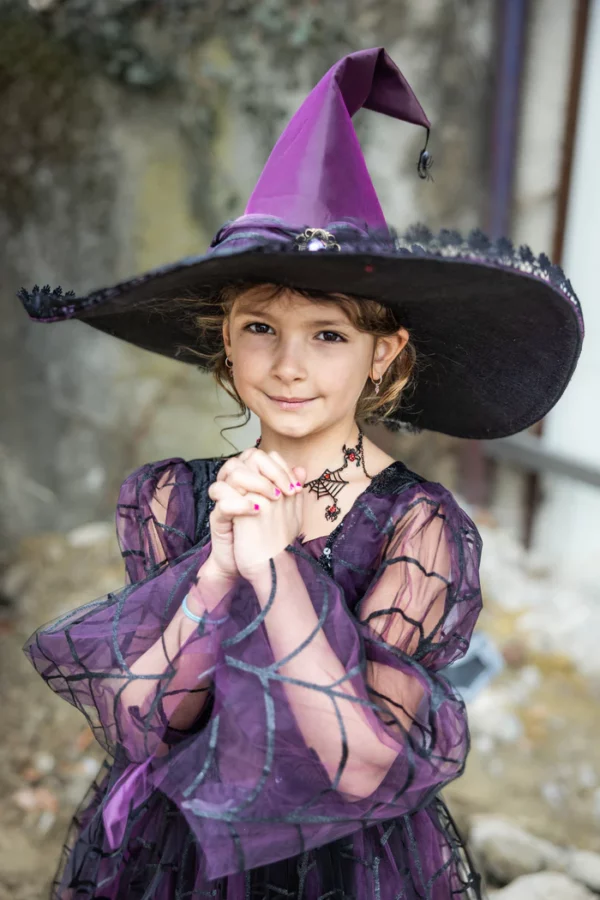 Chapeau de sorcière Améthyste