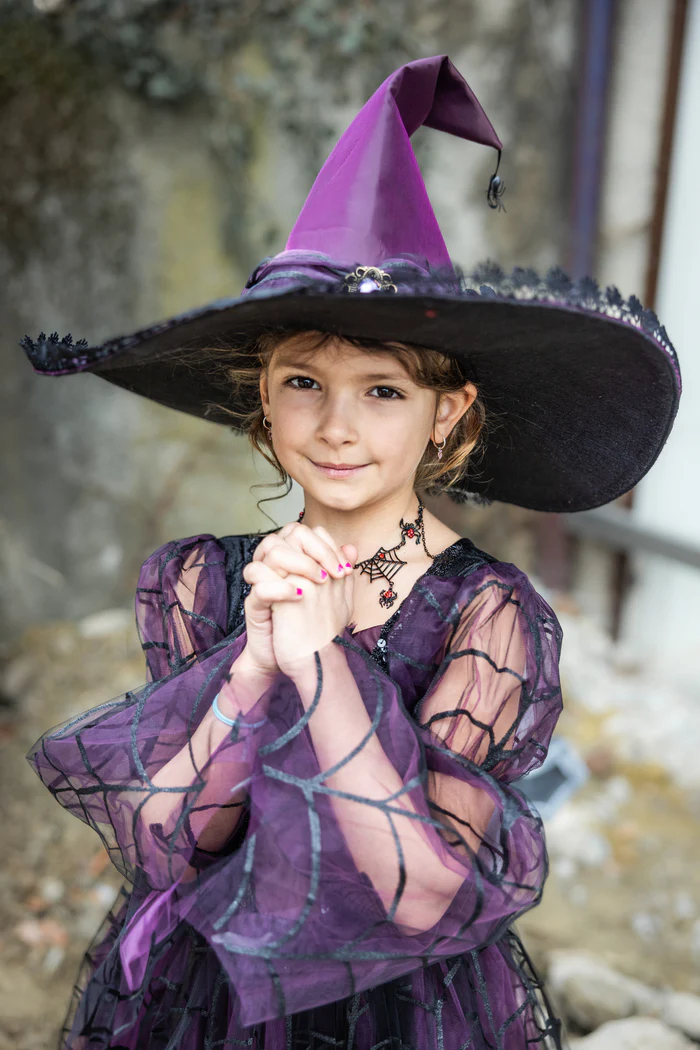 Chapeau de sorcière Améthyste