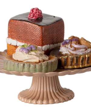 Petits fours avec présentoir