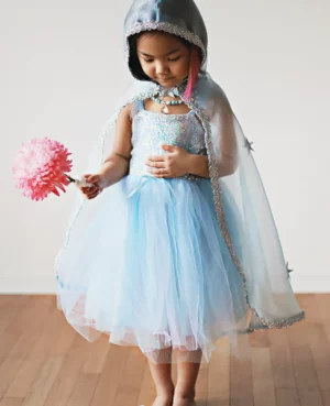 Cape Reine des neiges 5-6 ans