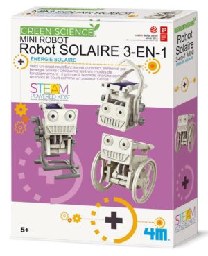 Mini robot solaire à construire