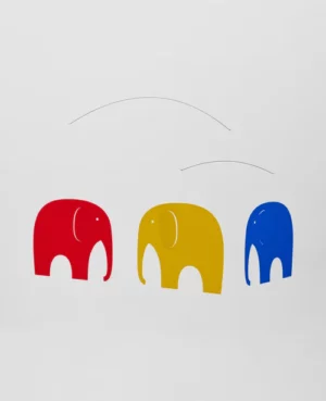 Mobile "Elephant party" Flensted