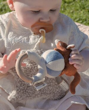 Hochet panda roux Frey