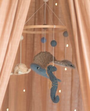 Mobile en feutre - Mer