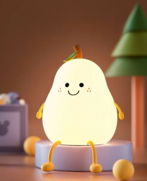 Veilleuse poire blanche