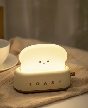 Veilleuse toaster jaune