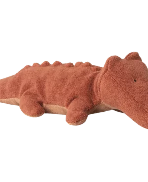 Petit crocodile rose vintage