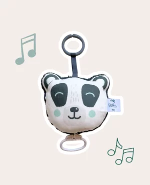 Mini coussin musical panda - Mistral gagnant