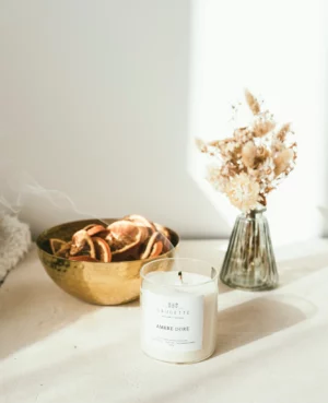 Bougie Ambre doré